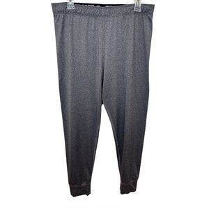 Victoria’s Secret PINK Ultimate Joggers Gray Heather Logo Waistband Women’s L